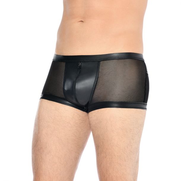 Wetlook Boxershorts TYRION - Schwarz