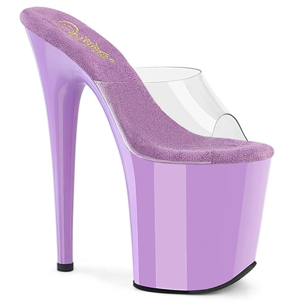 Extrem Plateau Heels FLAMINGO-801 - Lavendel