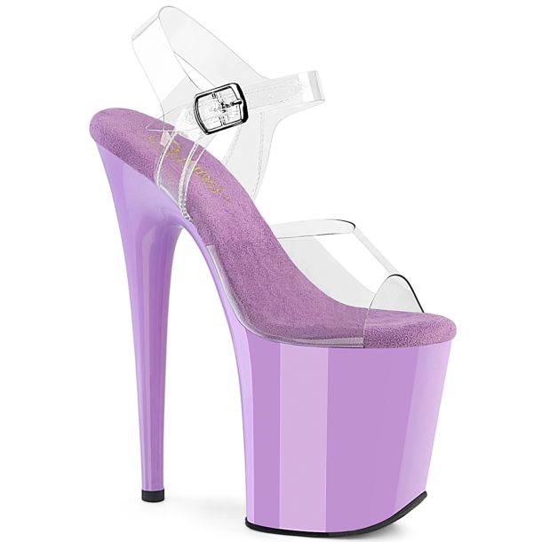 Extrem Plateau Heels FLAMINGO-808 - Lavendel