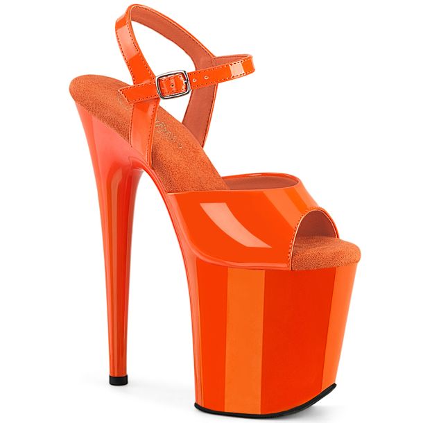 Extrem Plateau Heels FLAMINGO-809 - Orange