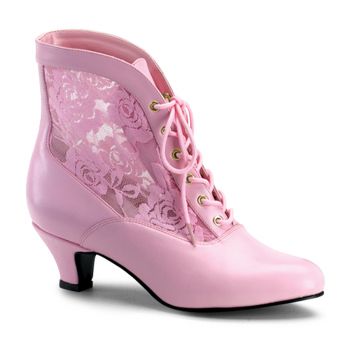 Stiefelette DAME-05 - Baby Pink