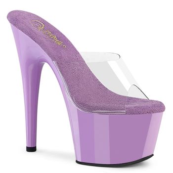 Plateau Pantolette ADORE-701 - Klar / Lavendel