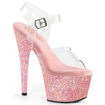 Plateau High Heels ADORE-708LG - Baby Pink