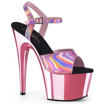 Plateau High Heels ADORE-709HGCH - Baby Pink Chrom