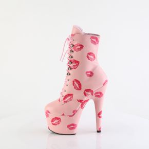 Plateau Stiefelette ADORE-1020KISSES - Baby Pink