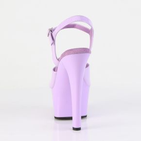 Plateau High Heels ASPIRE-609 - Lack Lavendel