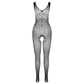 Ärmelloser Netz Bodystocking Ouvert BS098